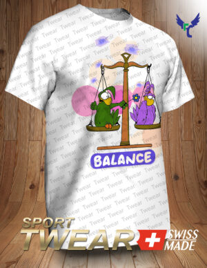 T-shirt avec logo balance