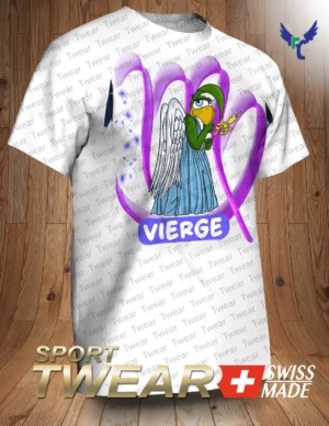 T-shirt avec logo vierge
